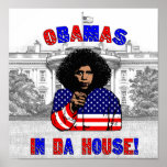 Obamas In Da House Poster posters