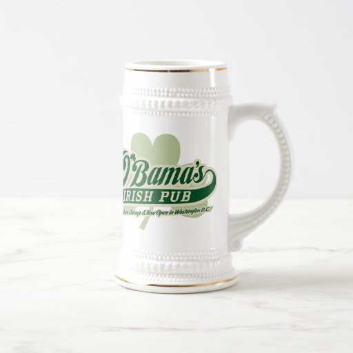 Obama's Irish Pub Mug