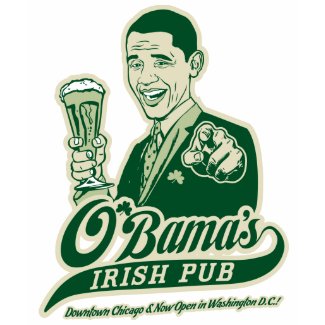 Obama's Irish Pub shirt