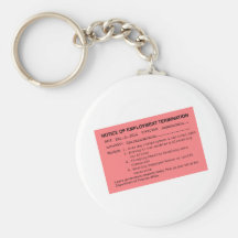 Obama's Pink Slip Keychain
