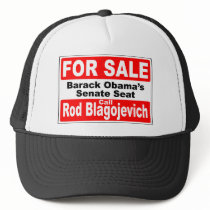 Obama's Senate Seat for Sale Hat