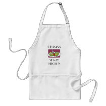 OBAMA'S, VEGAN KITCHEN aprons