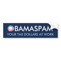 ObamaSpam Bumper Sticker