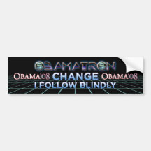 Obamatron Bumper Sticker