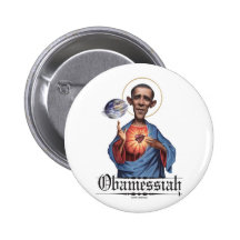 Obamessiah Button