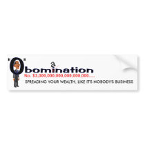 OBAMINATION bumper stickers