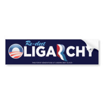 Obamny Oligarchy Bumper Sticker bumper stickers