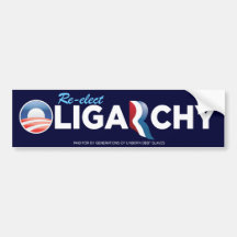 Obamny Oligarchy Bumper Sticker
