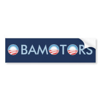 OBAMOTORS bumper stickers by OBumper OBAMOTORS bumper stickers