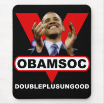 OBAMSOC MOUSEPAD
