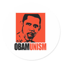 OBAMUNISM / ANTI-OBAMA stickers
