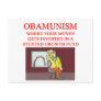 OBAMUNISM POST CARDS