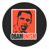 OBAMUNISM stickers by Politicaltshirts OBAMUNISM stickers