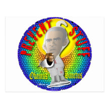 Obamus Sanctus Post Card