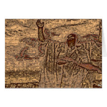 OBATALA OLOFI BY LIZ LOZ GREETING CARD