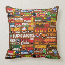 OBAY GLOBALIZATION! pillows by k_kvad OBAY GLOBALIZATION! pillows