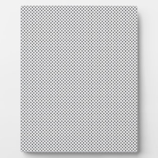 OBB black white cream patterns templates backgroun Plaque