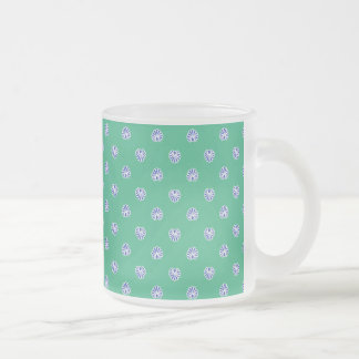 OBB green white shells patterns templates backgrou Coffee Mug