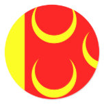 Obdam, Netherlands Round Stickers