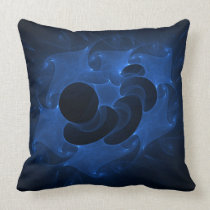 OBE -Abstract Fractal Geometric Art Pattern Pillow pillows