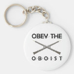 Obedezca al oboe llaveros