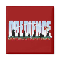Obedience: Heel it, Fetch It, Jump It, Scent It magnets