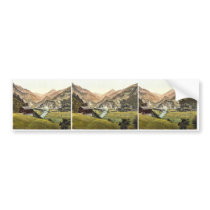 Ober-innthal from Schrofenstein, Tyrol, Austria ma Bumper Stickers