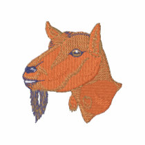 Oberhasli Goat embroidered shirts by ZazzleEmbroidery Oberhasli Goat embroidered shirts