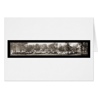 Oberlin College Students Photo 1906 Card by lc_panoramicphotos