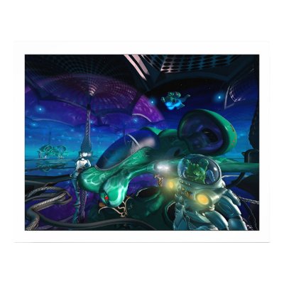 Oberon Rest Area #6 Print by joolzdepuma