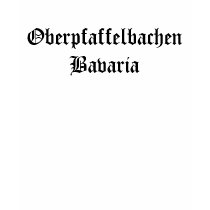 Oberpfaffelbachen, Bavaria t-shirts by greenbaby Oberpfaffelbachen, Bavaria t-shirts