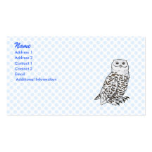 Oberton Owl Business Card Templates