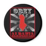 Obey Albania Fridge Magnet