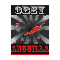 Obey Anguilla postcards by coolcountry Obey Anguilla postcards