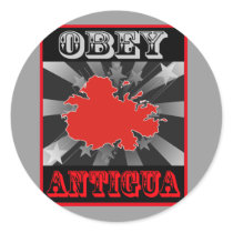 Obey Antigua Sticker