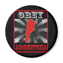 Obey Argentina magnets