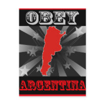 Obey Argentina postcards