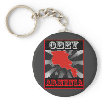 Obey Armenia Keychain