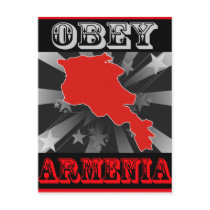 Obey Armenia Post Card