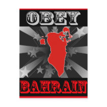 Obey Bahrain Postcards