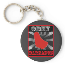Obey Barbados Key Chains