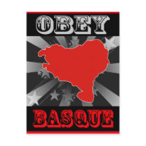 Obey Basque Post Cards