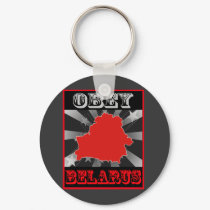 Obey Belarus keychains by coolcountry Obey Belarus keychains