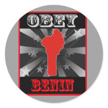Obey Benin stickers