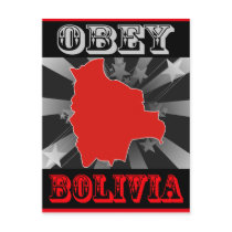 Obey Bolivia postcards by coolcountry Obey Bolivia postcards