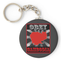 Obey Cambodia Keychain