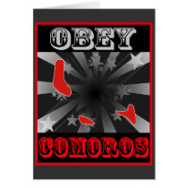 Obey Comoros cards by coolcountry Obey Comoros cards