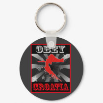 Obey Croatia keychains