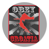 Obey Croatia stickers