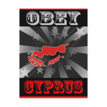 Obey Cyprus postcards by coolcountry Obey Cyprus postcards